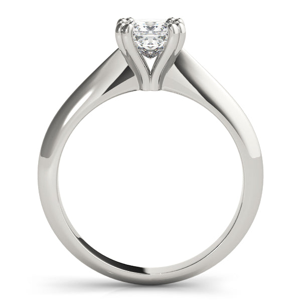 Ava Princess Lab Grown Diamond Solitaire Engagement Ring IGI Certified-VIRABYANI